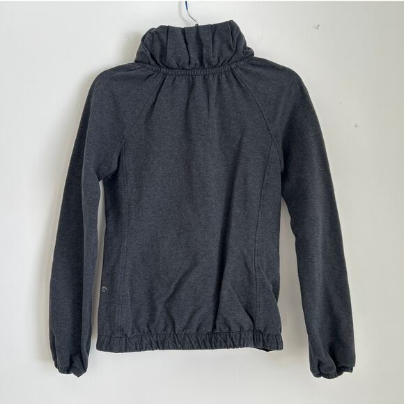 Lululemon Bundle Up Pullover Sweatshirt, Dark Gray, Women’s Size 2 - Picture 2 of 8